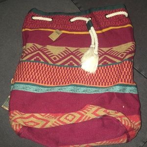 NWT Woven Backpack
